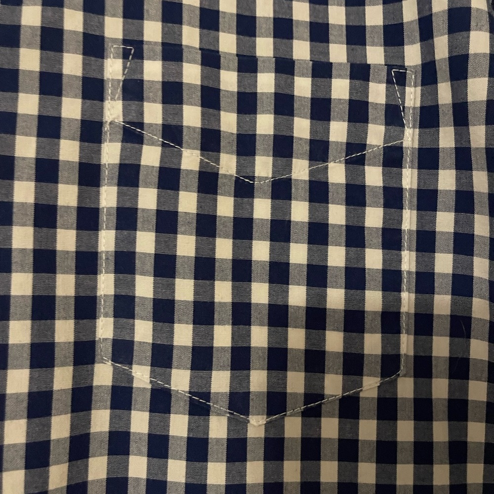 Check or Plaid Patterned Button Down - Picture 3 of 3